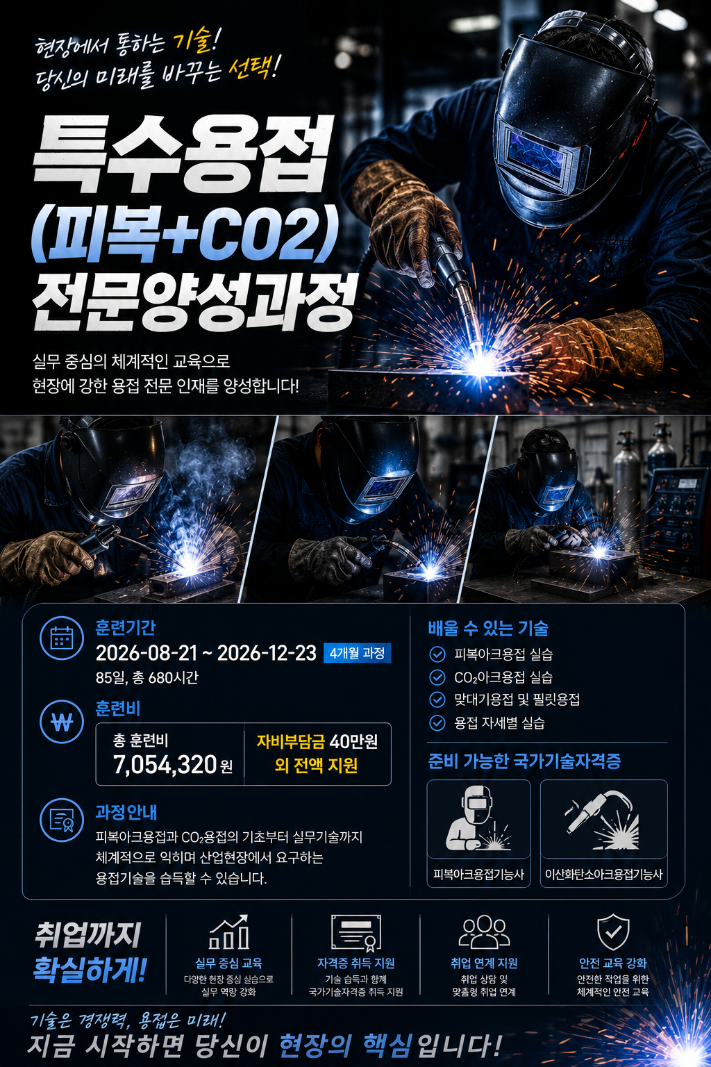 용접기사 자격증 취득과정